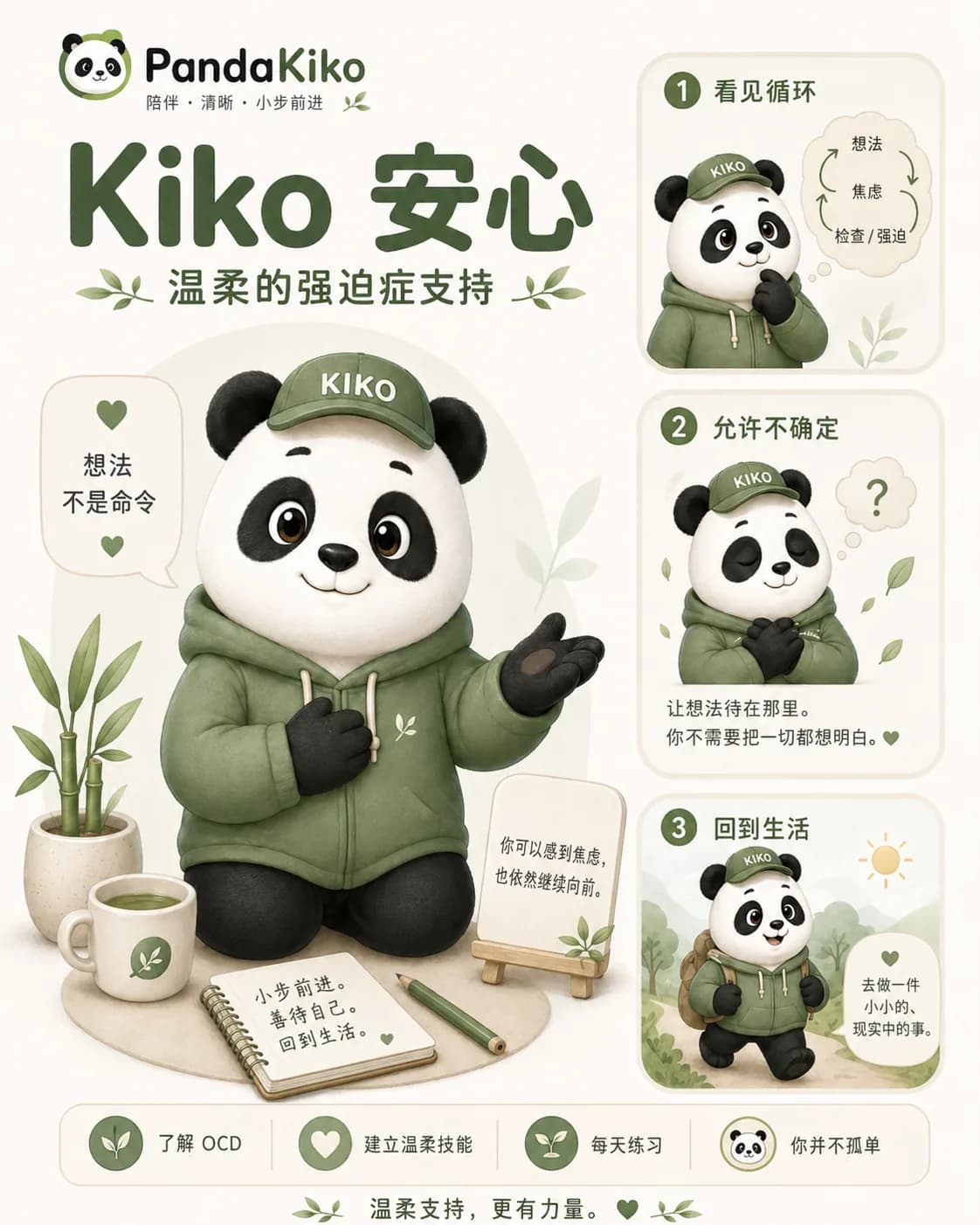哆啦家园公益站 · Kiko 温柔陪伴强迫症自助练习